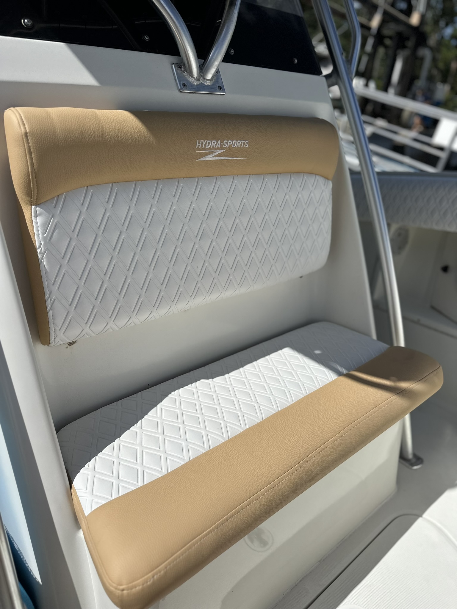 Custom Hydra-Sports Seat with Diamond Quilted Pattern